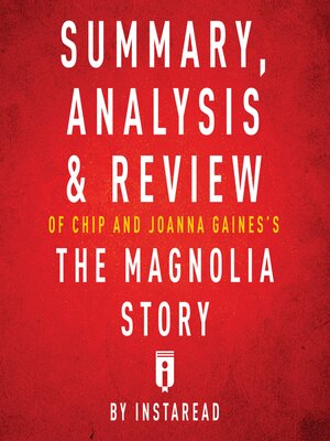 cover image of Summary, Analysis & Review of Chip and Joanna Gaines's the Magnolia Story